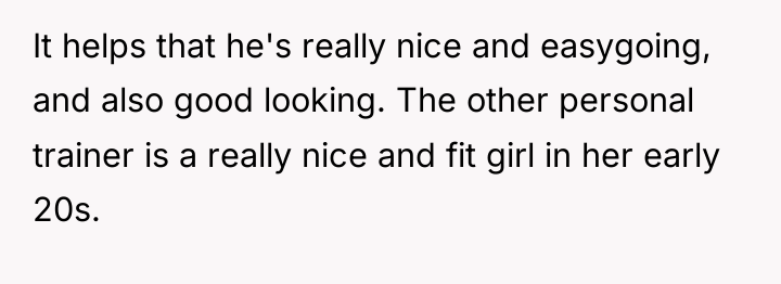 It helps that he's really nice and easygoing, and also...