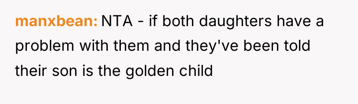 manxbean NTA - if both daughters have a problem with...