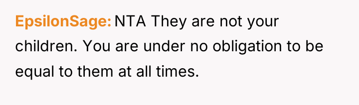 EpsilonSage NTA They are not your children. You are under...