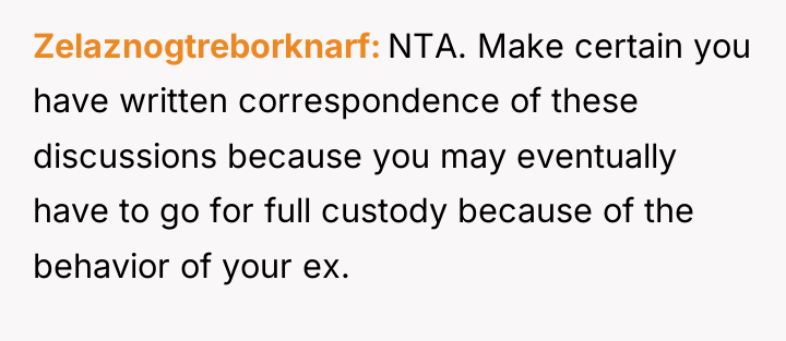 Zelaznogtreborknarf NTA. Make certain you have written correspondence of these...