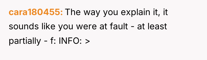cara180455 The way you explain it, it sounds like you...