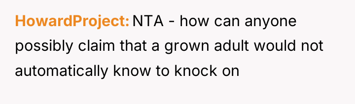 HowardProject NTA - how can anyone possibly claim that a...