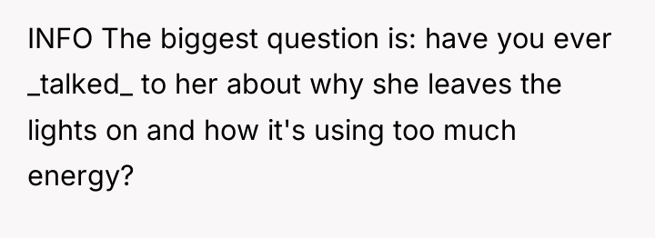 INFO The biggest question is: have you ever _talked_ to...