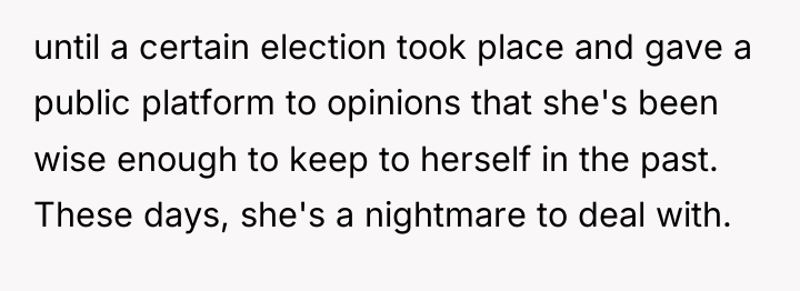 until a certain election took place and gave a public...