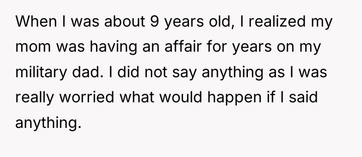 When I was about 9 years old, I realized my...