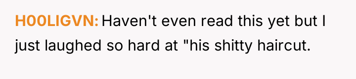 H00LIGVN Haven't even read this yet but I just laughed...