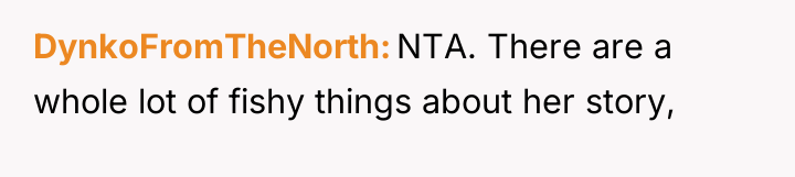 DynkoFromTheNorth NTA. There are a whole lot of fishy things...