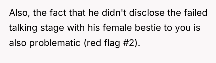Also, the fact that he didn't disclose the failed talking...