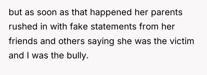 but as soon as that happened her parents rushed in...