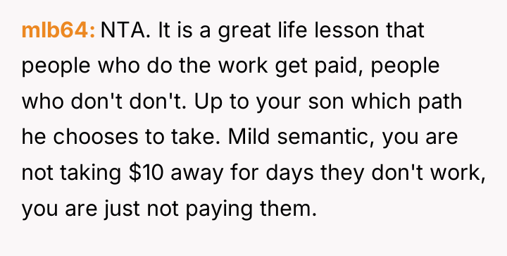 mlb64 NTA. It is a great life lesson that people...