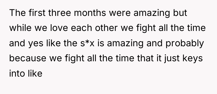 The first three months were amazing but while we love...