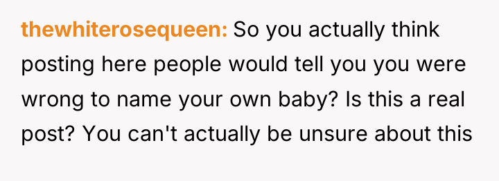 thewhiterosequeen So you actually think posting here people would tell...