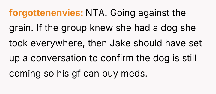 forgottenenvies NTA. Going against the grain. If the group knew...