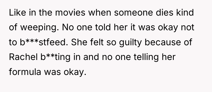 Like in the movies when someone dies kind of weeping....