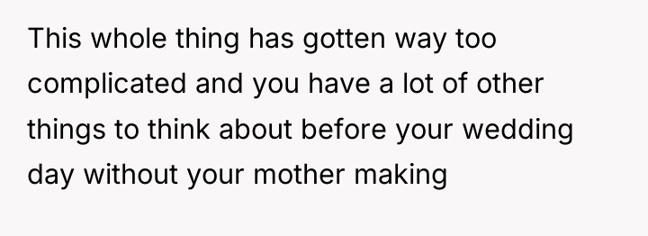 This whole thing has gotten way too complicated and you...
