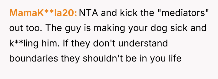 MamaK**la20 NTA and kick the "mediators" out too. The guy...