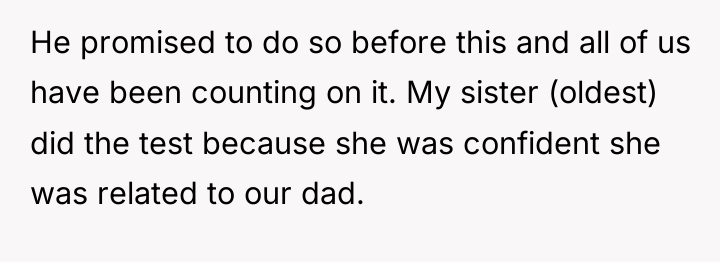 He promised to do so before this and all of...