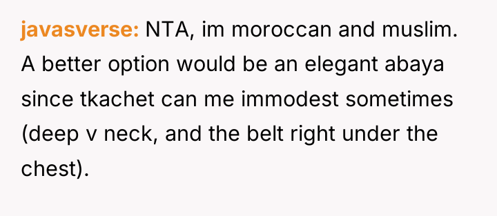 javasverse NTA, im moroccan and muslim. A better option would...