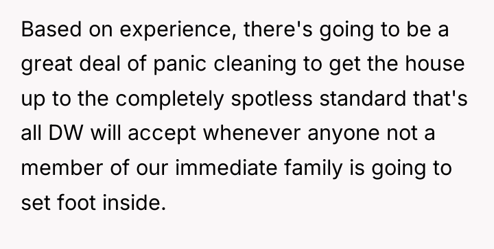Based on experience, there's going to be a great deal...