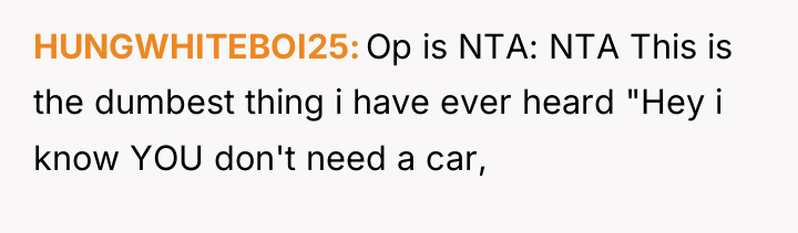 HUNGWHITEBOI25 Op is NTA: NTA This is the dumbest thing...