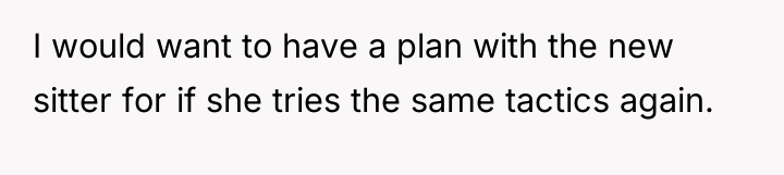 I would want to have a plan with the new...