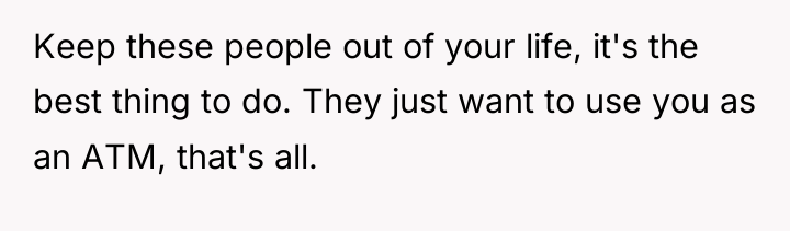 Keep these people out of your life, it's the best...