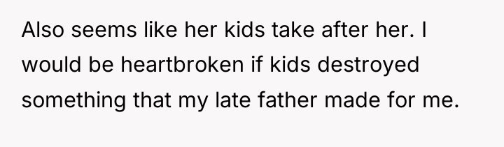 Also seems like her kids take after her. I would...