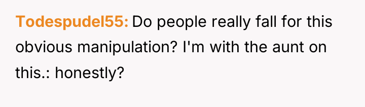 Todespudel55 Do people really fall for this obvious manipulation? I'm...