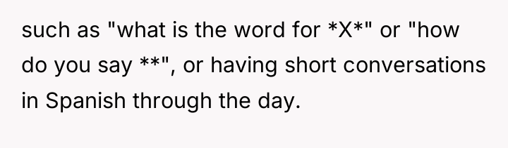 such as "what is the word for *X*" or "how...