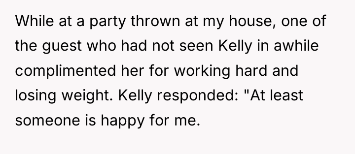 While at a party thrown at my house, one of...