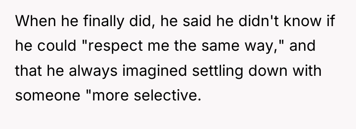 When he finally did, he said he didn't know if...
