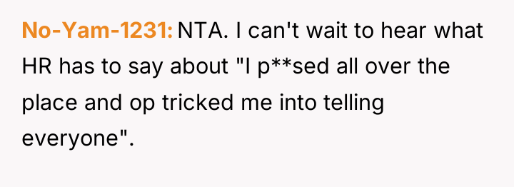 No-Yam-1231 NTA. I can't wait to hear what HR has...
