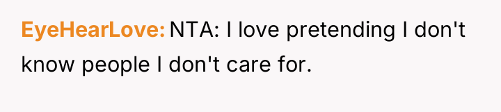 EyeHearLove NTA: I love pretending I don't know people I...