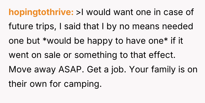 hopingtothrive >I would want one in case of future trips,...