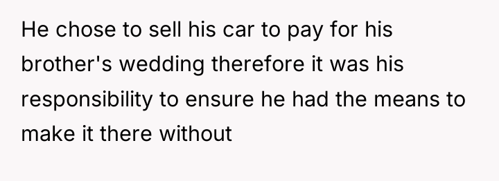 He chose to sell his car to pay for his...