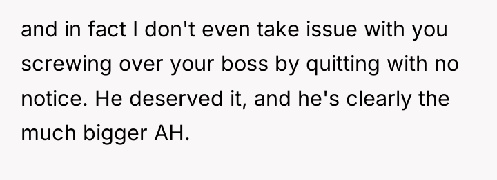 and in fact I don't even take issue with you...