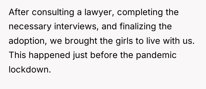 After consulting a lawyer, completing the necessary interviews, and finalizing...