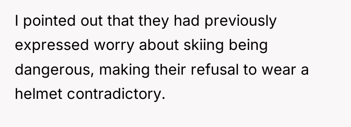 I pointed out that they had previously expressed worry about...