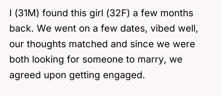 I (31M) found this girl (32F) a few months back....