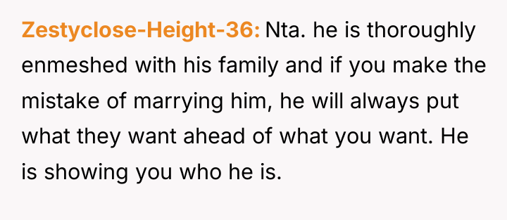 Zestyclose-Height-36 Nta. he is thoroughly enmeshed with his family and...