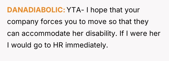 DANADIABOLIC YTA- I hope that your company forces you to...