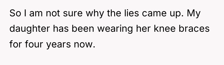 So I am not sure why the lies came up....