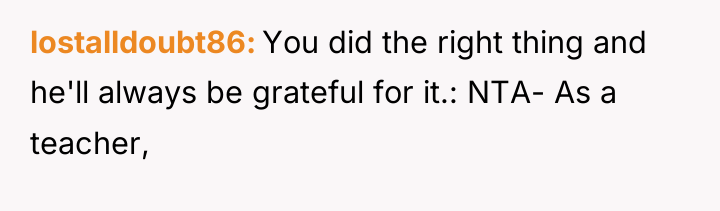 lostalldoubt86 You did the right thing and he'll always be...