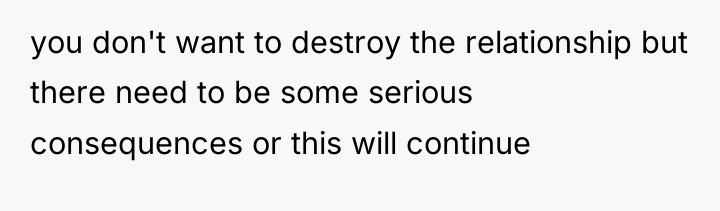 you don't want to destroy the relationship but there need...