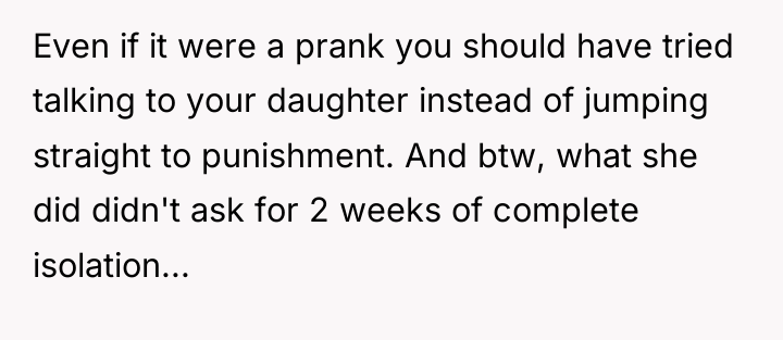 Even if it were a prank you should have tried...