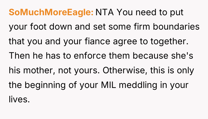 SoMuchMoreEagle NTA You need to put your foot down and...