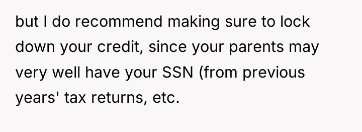 but I do recommend making sure to lock down your...