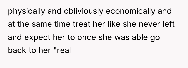 physically and obliviously economically and at the same time treat...