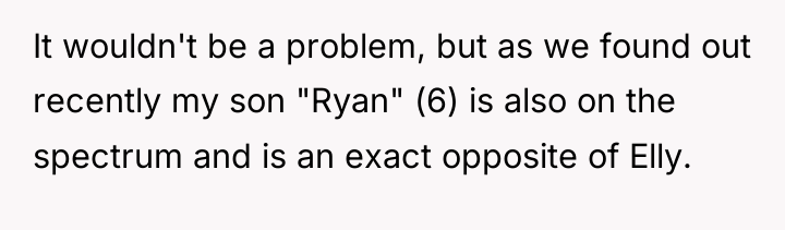 It wouldn't be a problem, but as we found out...