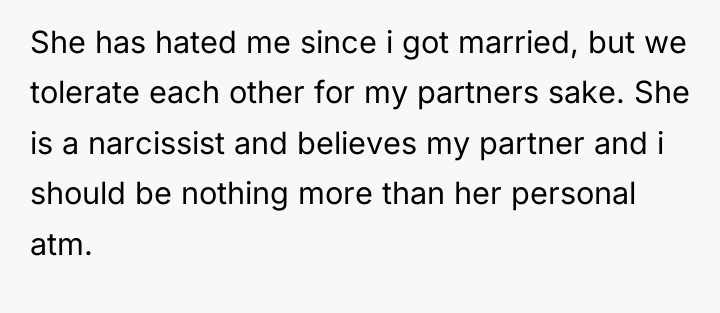 She has hated me since i got married, but we...
